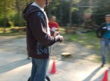... and photogenic segways were a hit of the day.