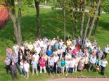 and to take a group photo