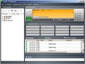 xTelsio - softphone supported by Platan PBX systems